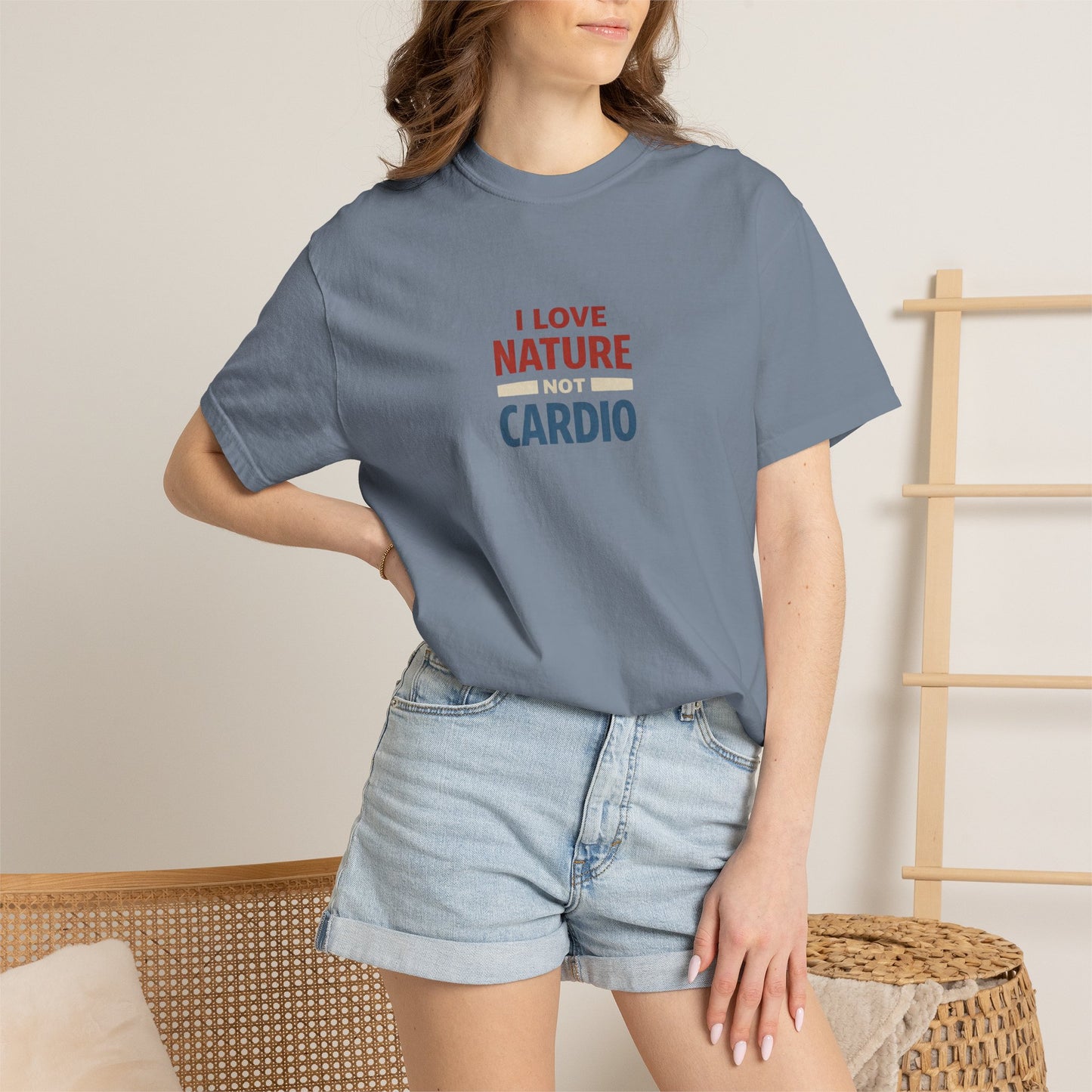 I Love Nature Not Cardio T-Shirt