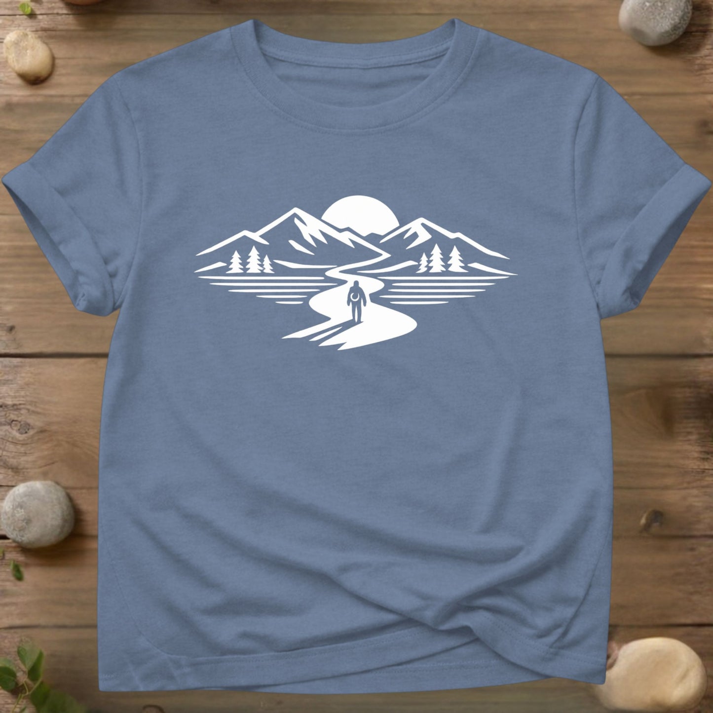 Into the Wild Path – Minimal Mountain Journey Design