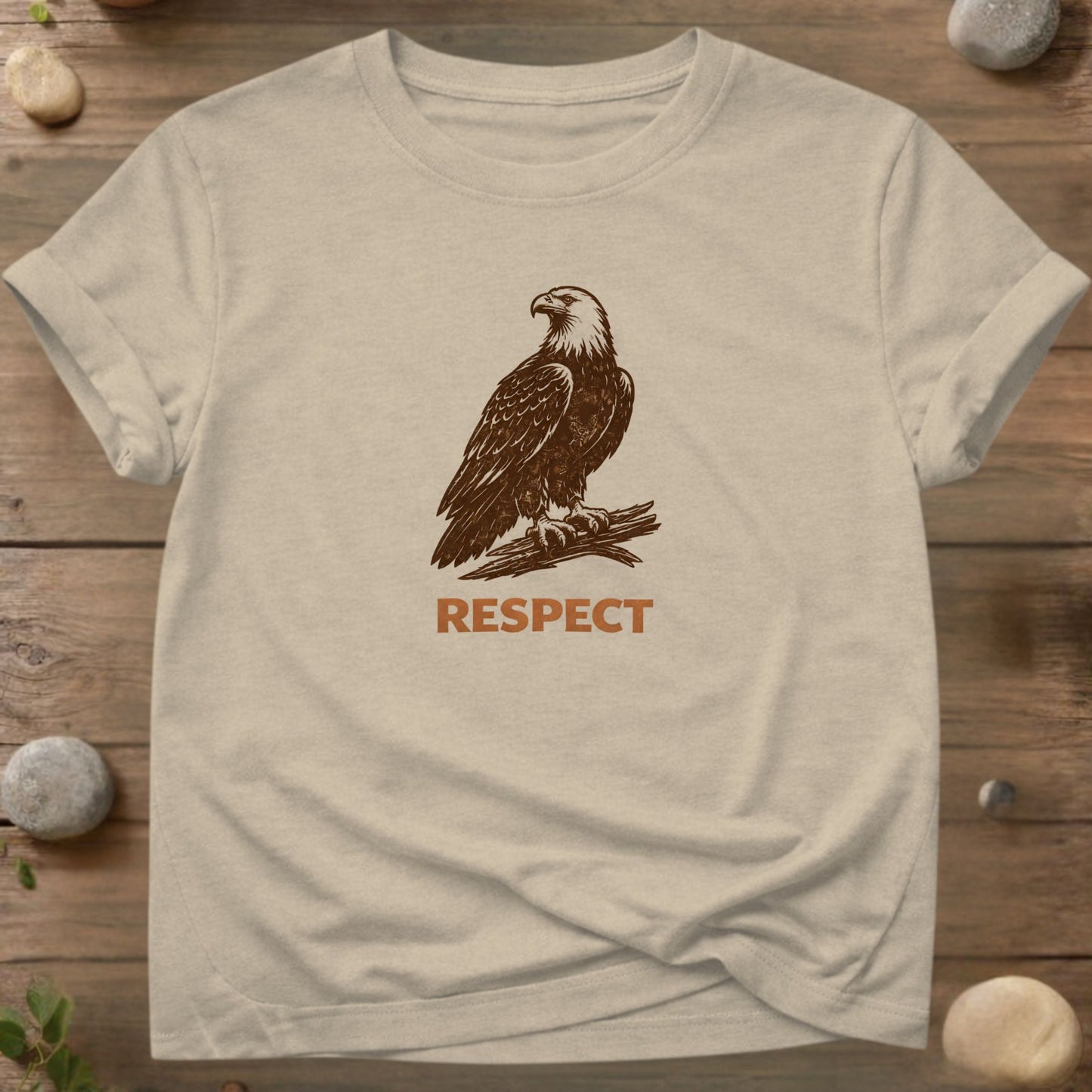 Respect – Eagle Spirit Minimal Design