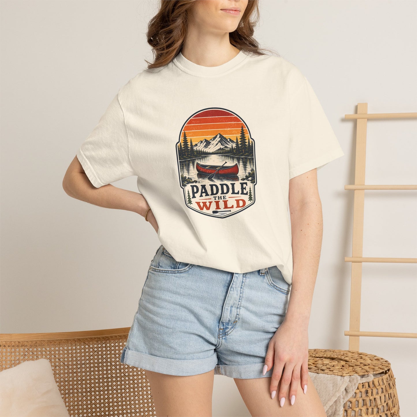 Paddle Wild Canoe T-Shirt
