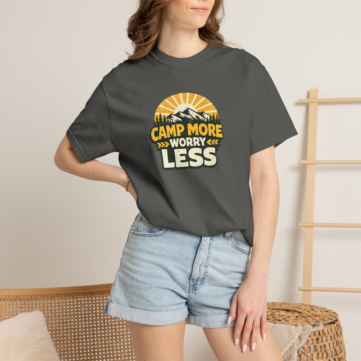 Camp More Worry Less T-Shirt