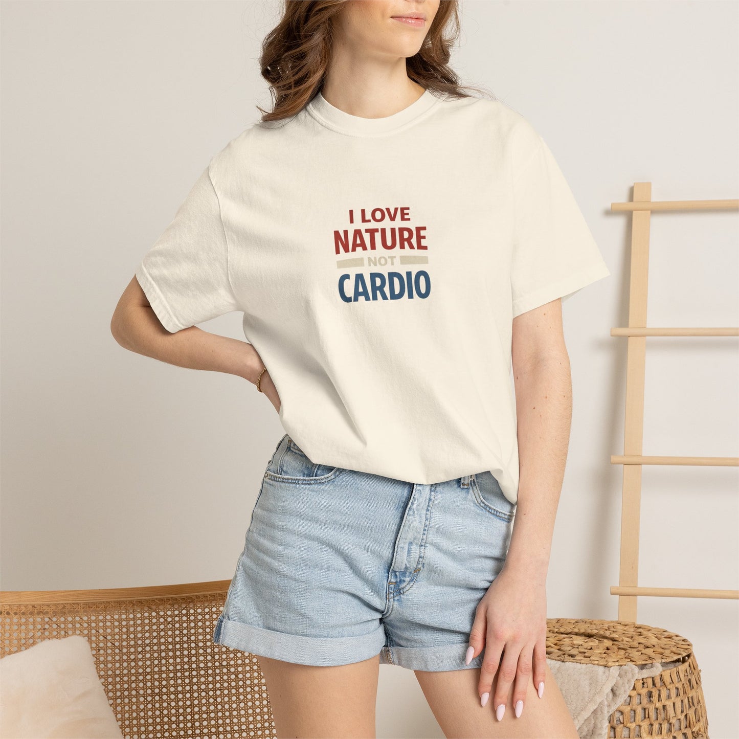 I Love Nature Not Cardio T-Shirt