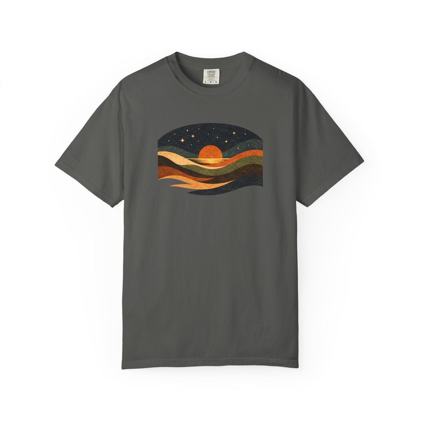 Retro Sunset Wave T-Shirt