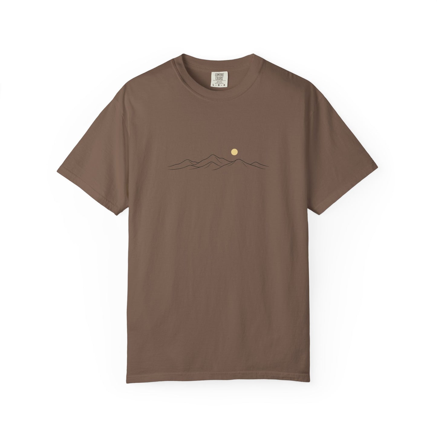 Minimal Mountain Sunrise T-Shirt