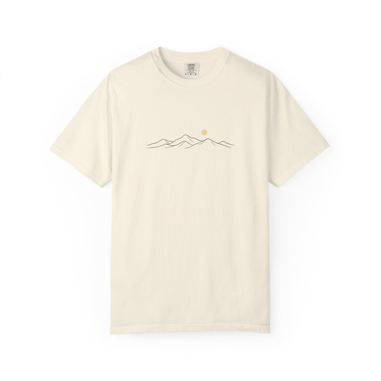 Minimal Mountain Sunrise T-Shirt