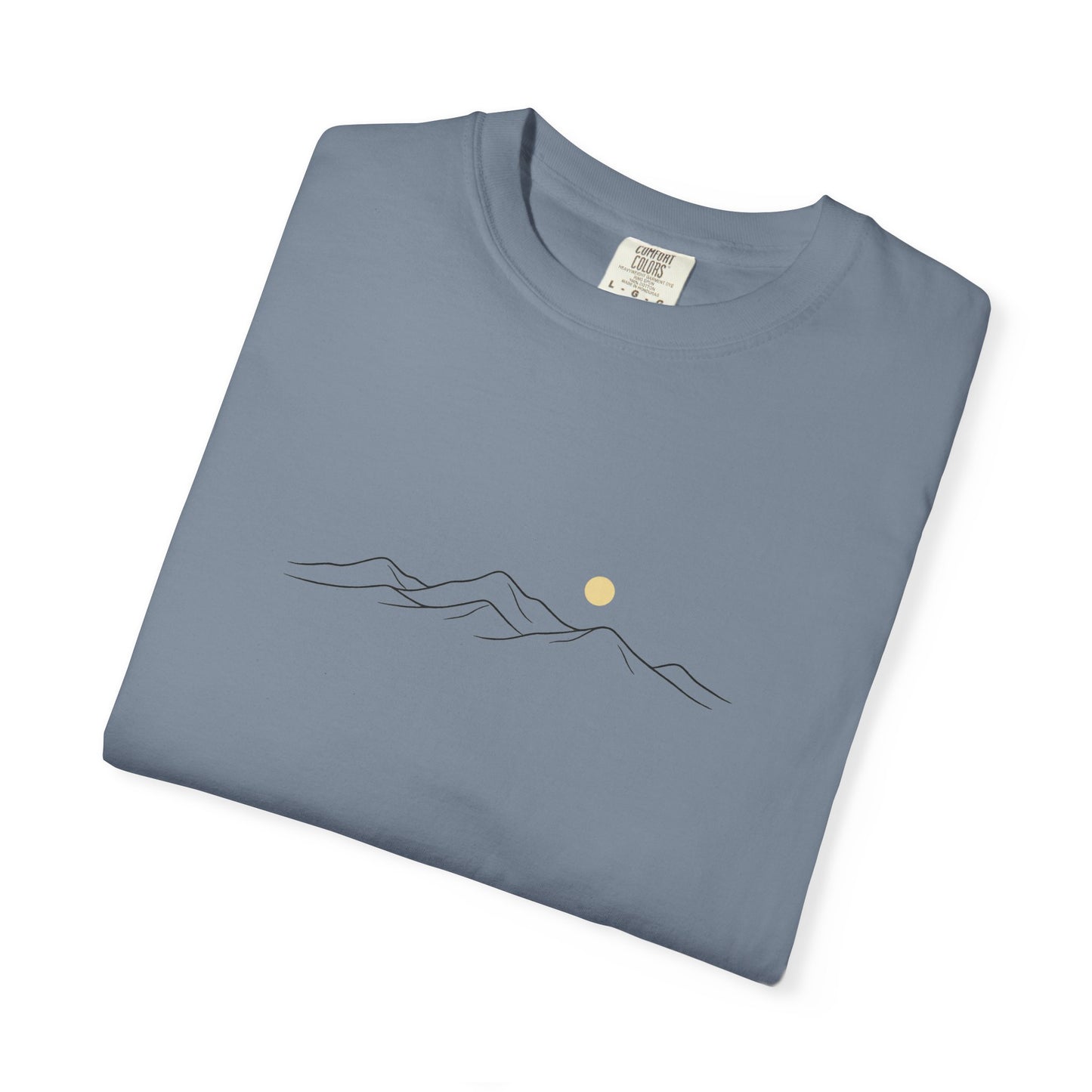 Minimal Mountain Sunrise T-Shirt