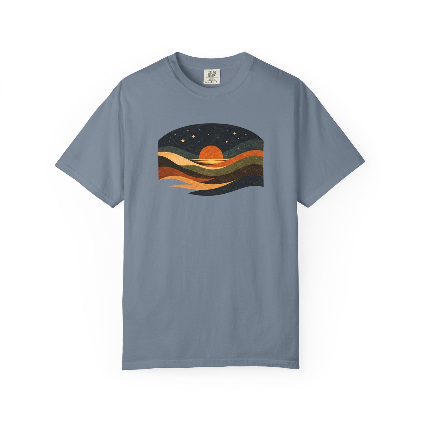 Retro Sunset Wave T-Shirt