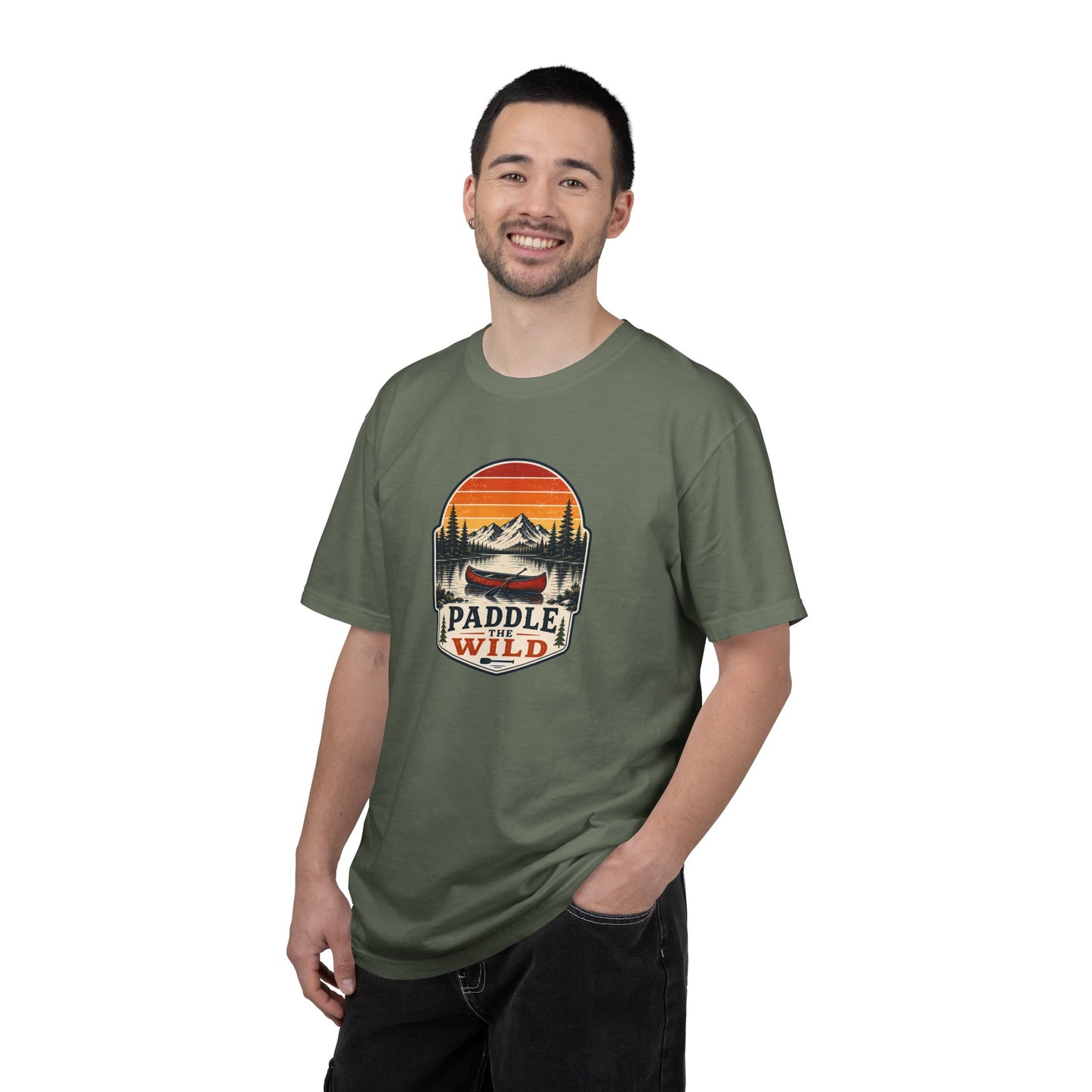 Paddle Wild Canoe T-Shirt