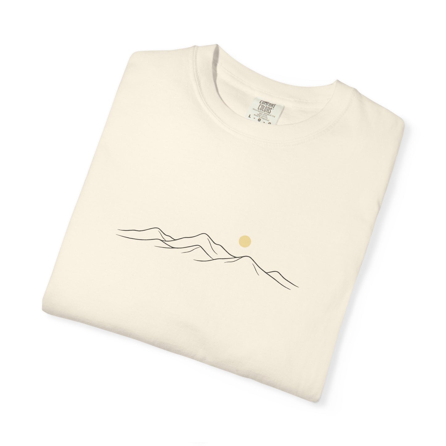 Minimal Mountain Sunrise T-Shirt