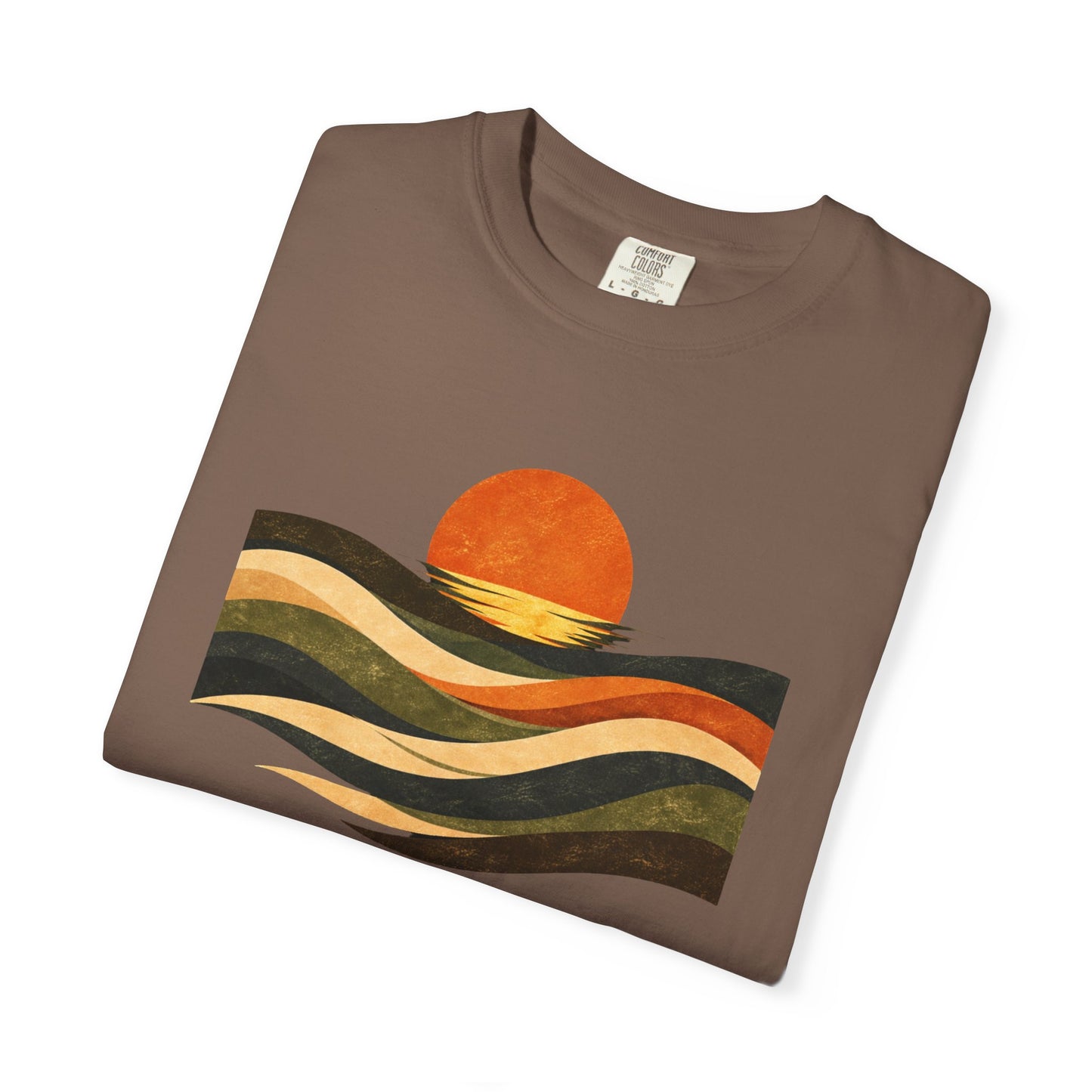 Retro Sunset Waves T-Shirt