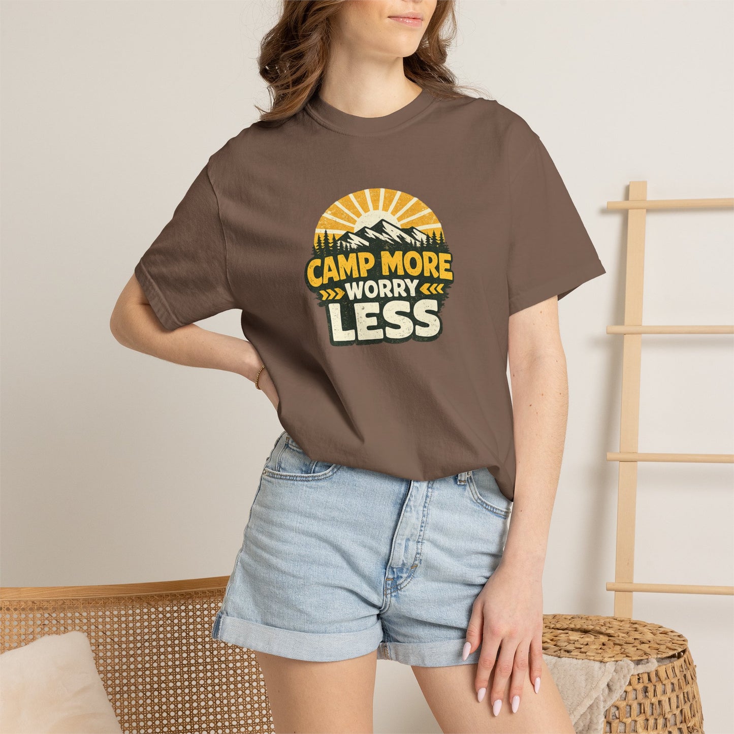 Camp More Worry Less T-Shirt