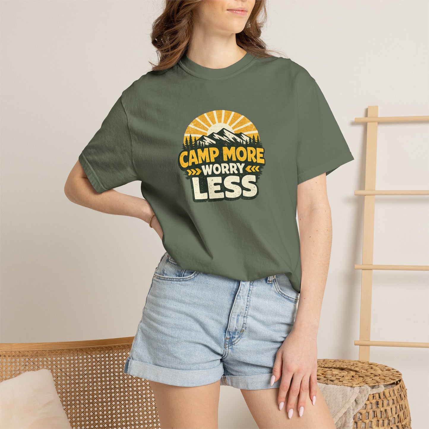 Camp More Worry Less T-Shirt