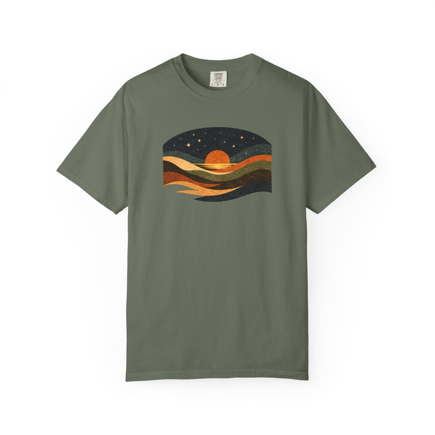 Retro Sunset Wave T-Shirt