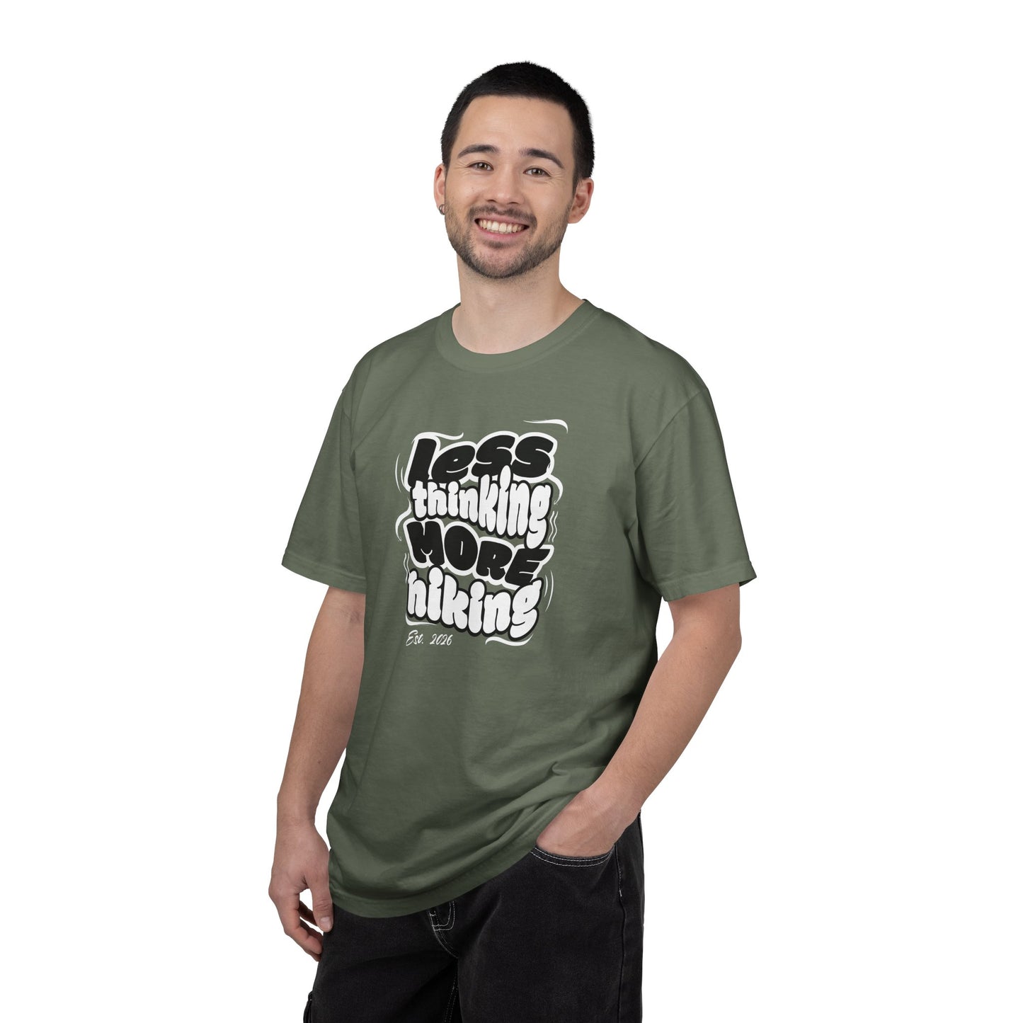 Less Thinking More Hiking T-Shirt