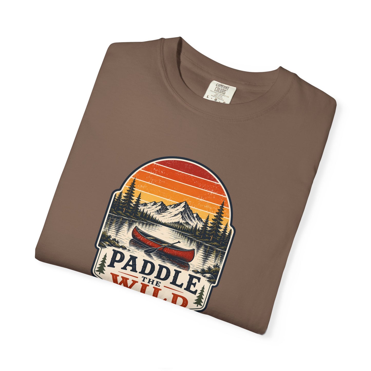 Paddle Wild Canoe T-Shirt