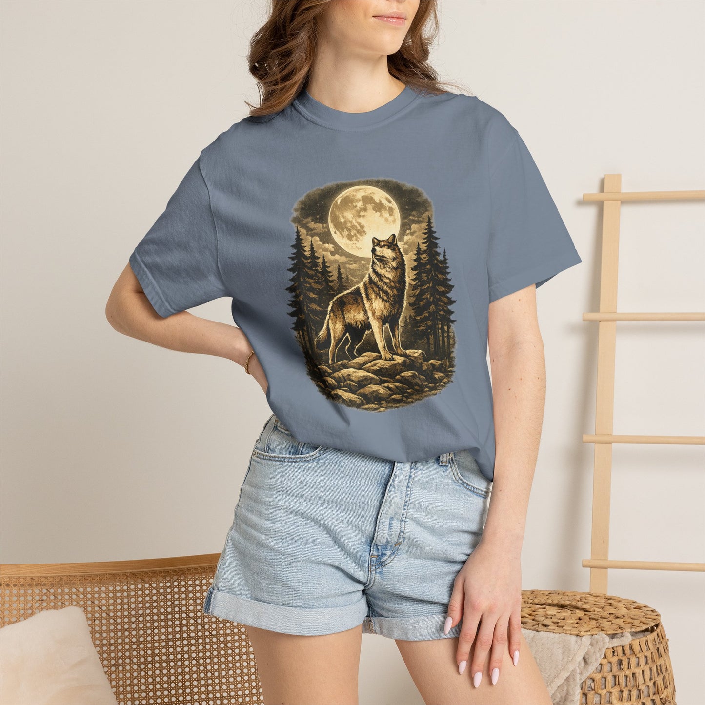 Wolf Howl Moon T-Shirt
