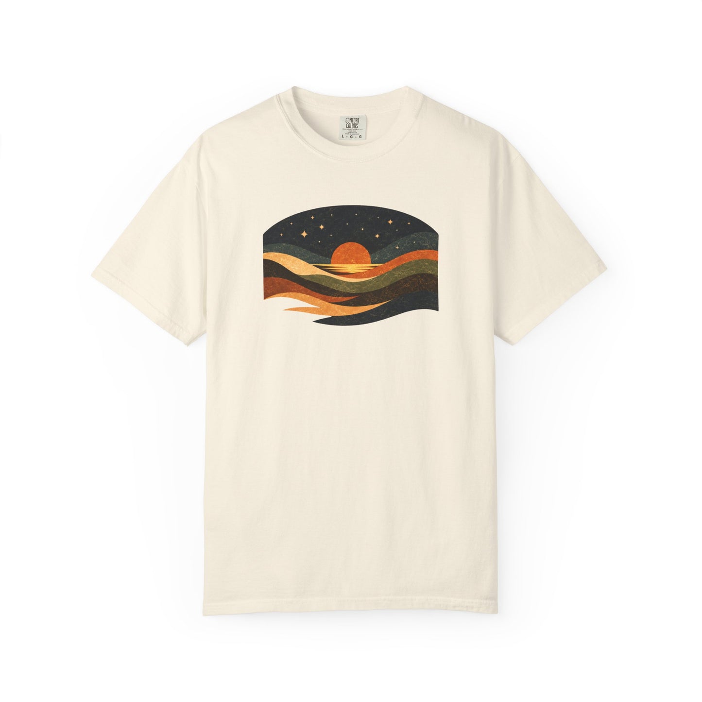 Retro Sunset Wave T-Shirt