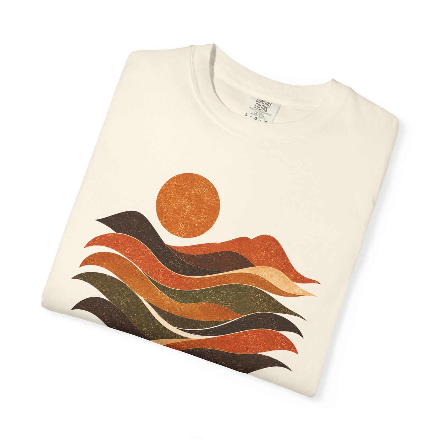 Retro Sunset Waves T-Shirt