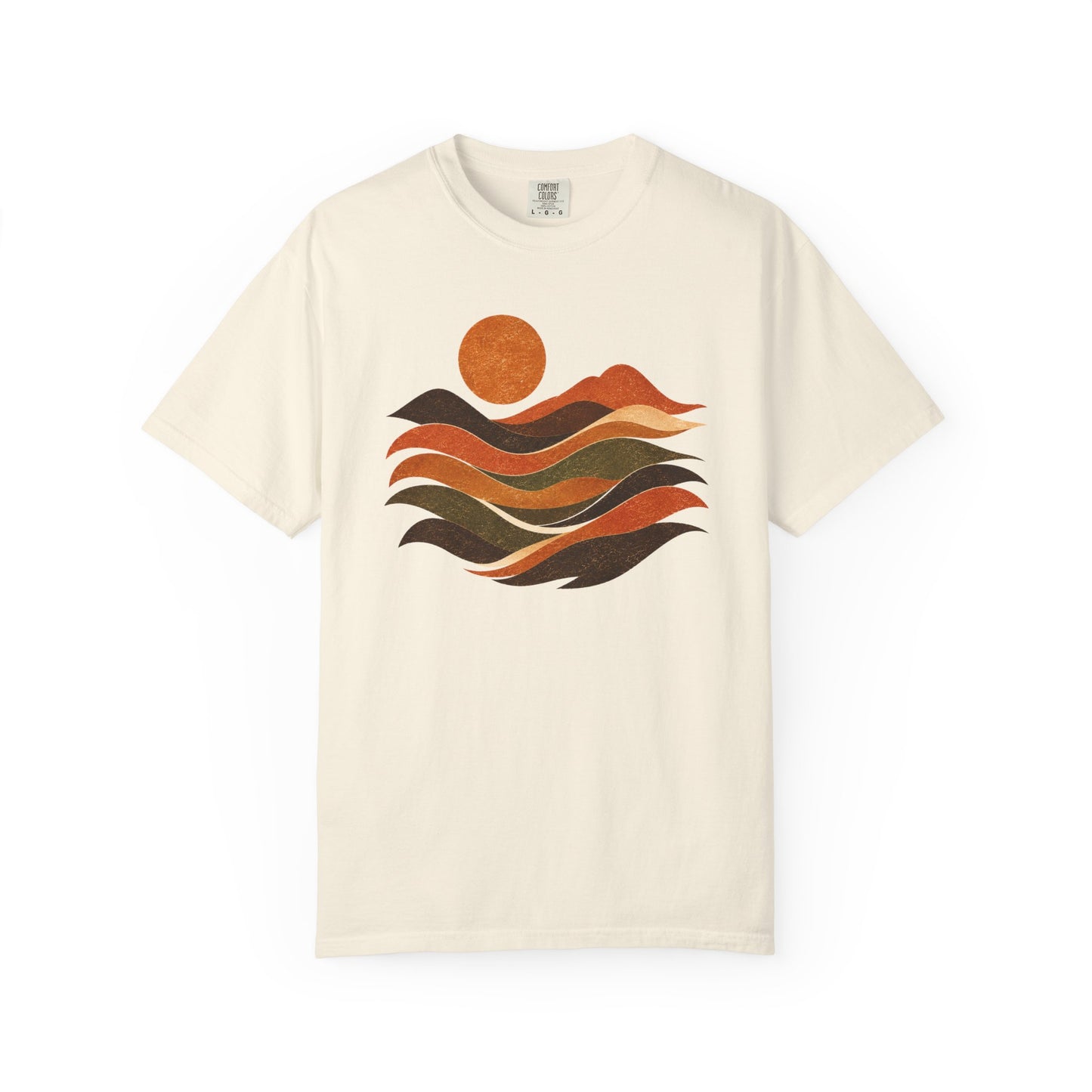 Retro Sunset Waves T-Shirt