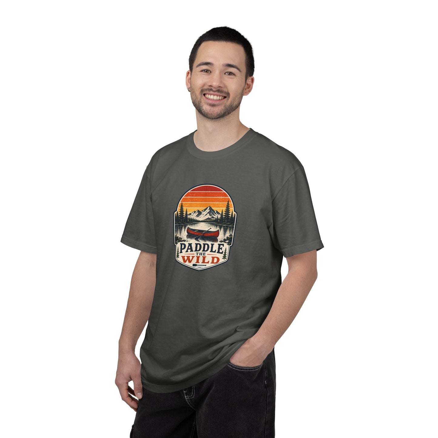 Paddle Wild Canoe T-Shirt
