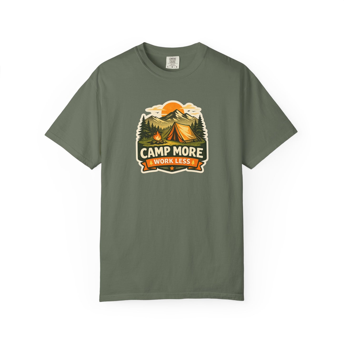 Camp More Work Less T-Shirt