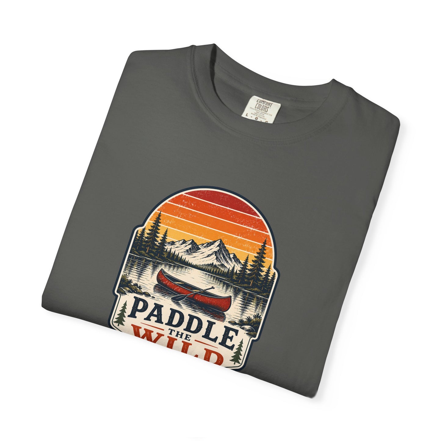 Paddle Wild Canoe T-Shirt