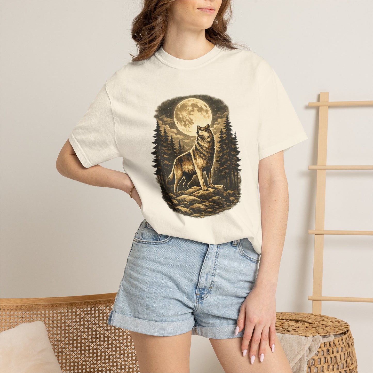 Wolf Howl Moon T-Shirt