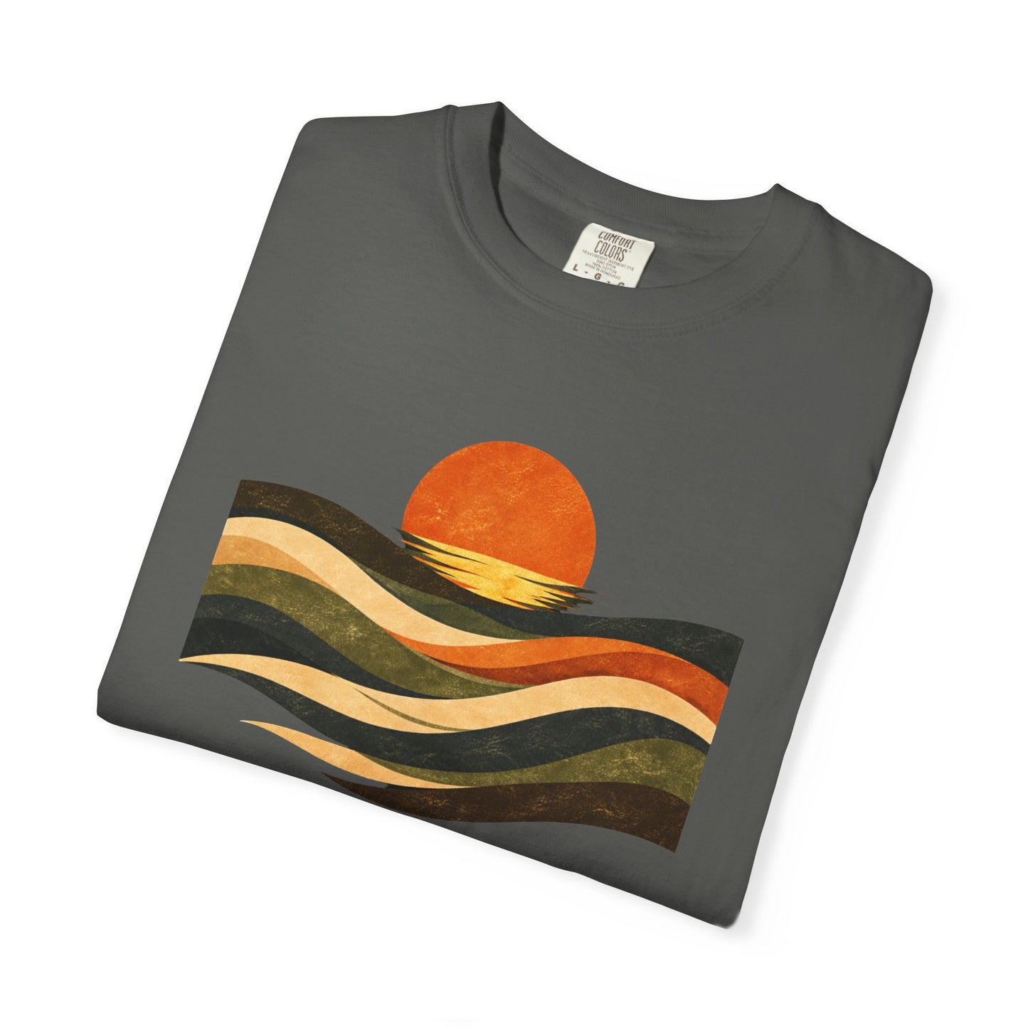 Retro Sunset Waves T-Shirt