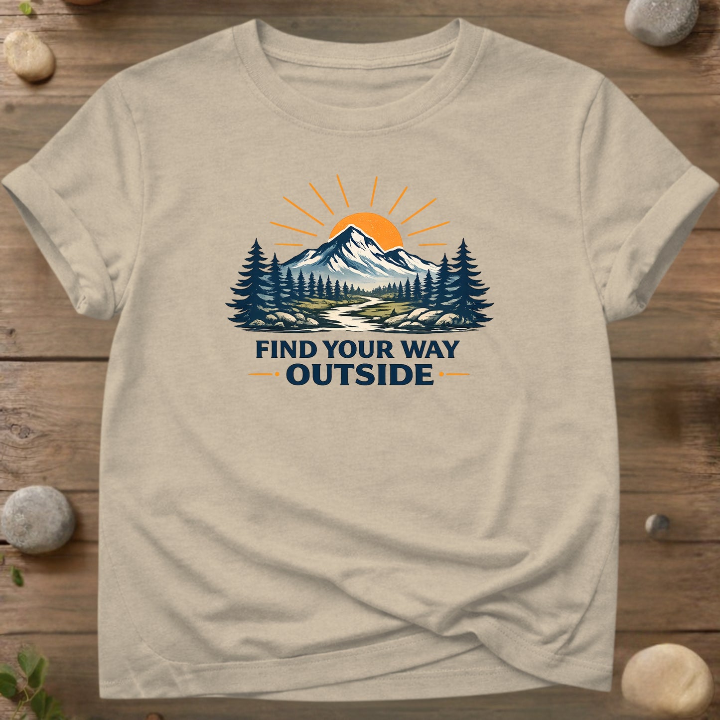 Find Your Way Outside Organic T-Shirt