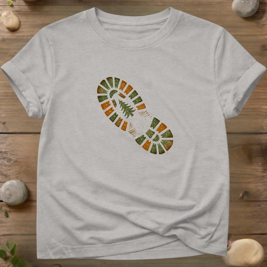 Nature Footprint | Outdoor Trail Inspired T-Shirt