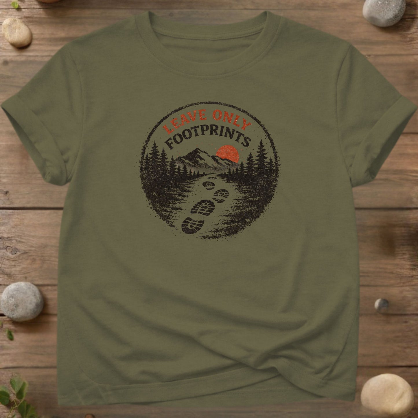Leave Only Footprints T-Shirt
