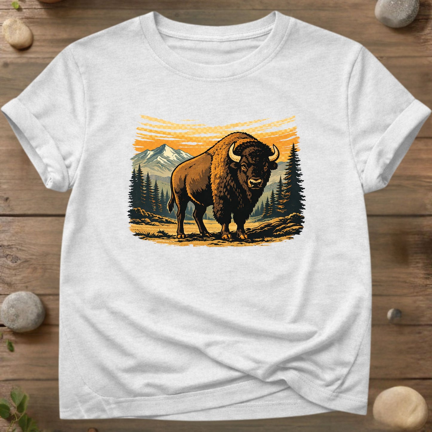 Guardian of the Plains – Wild Bison Design