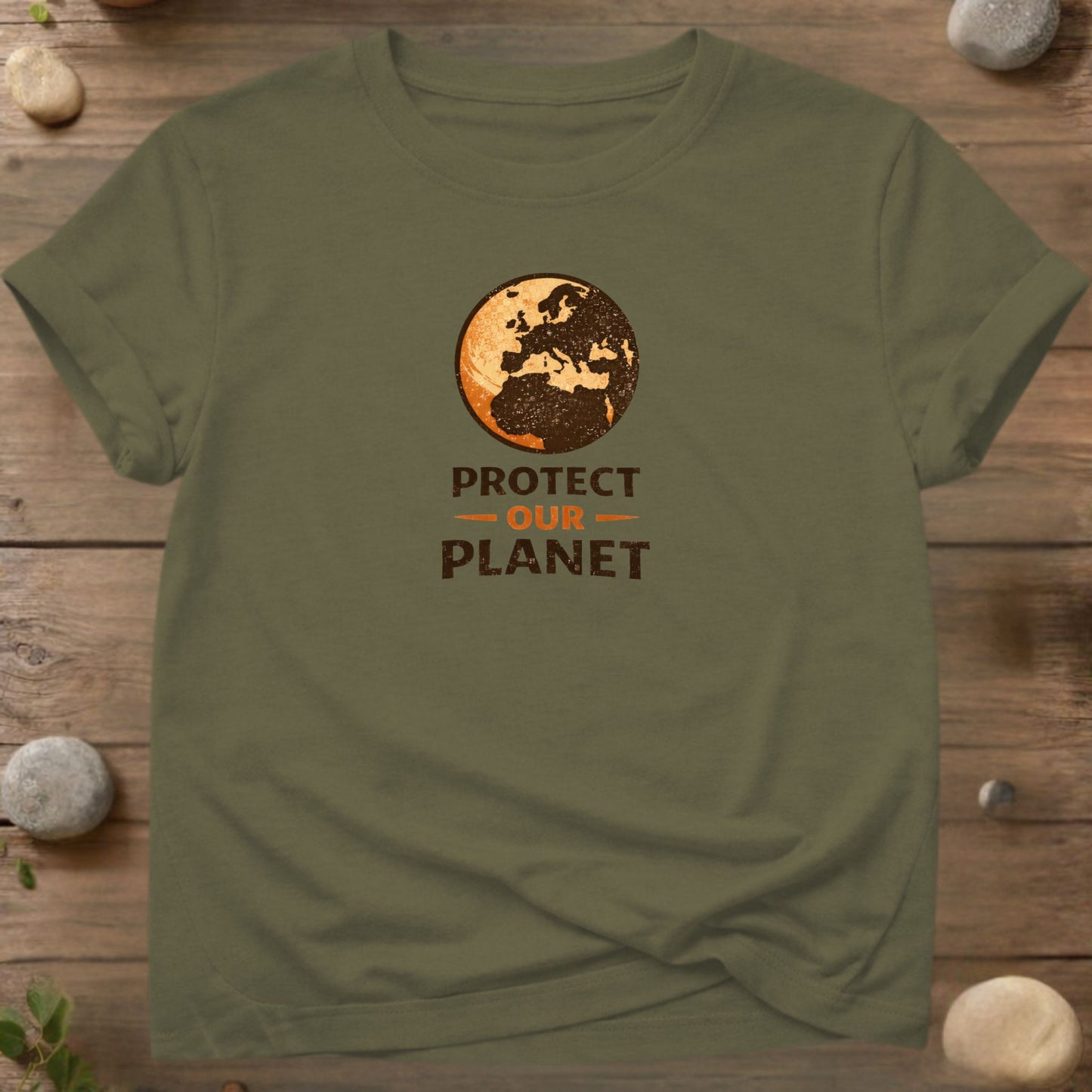 Protect Our Planet – Earth Preservation Statement Design
