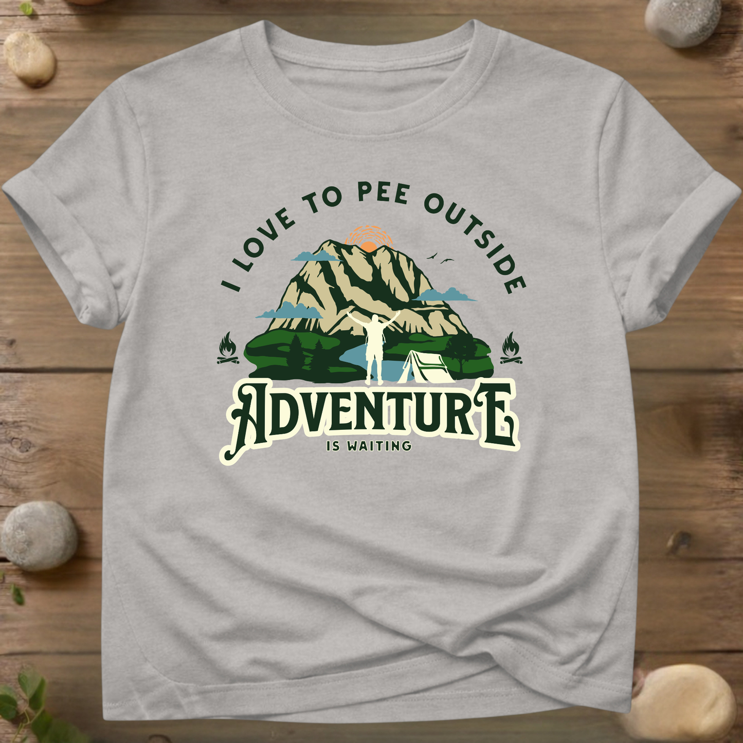 I Love To Pee Outside T-shirt