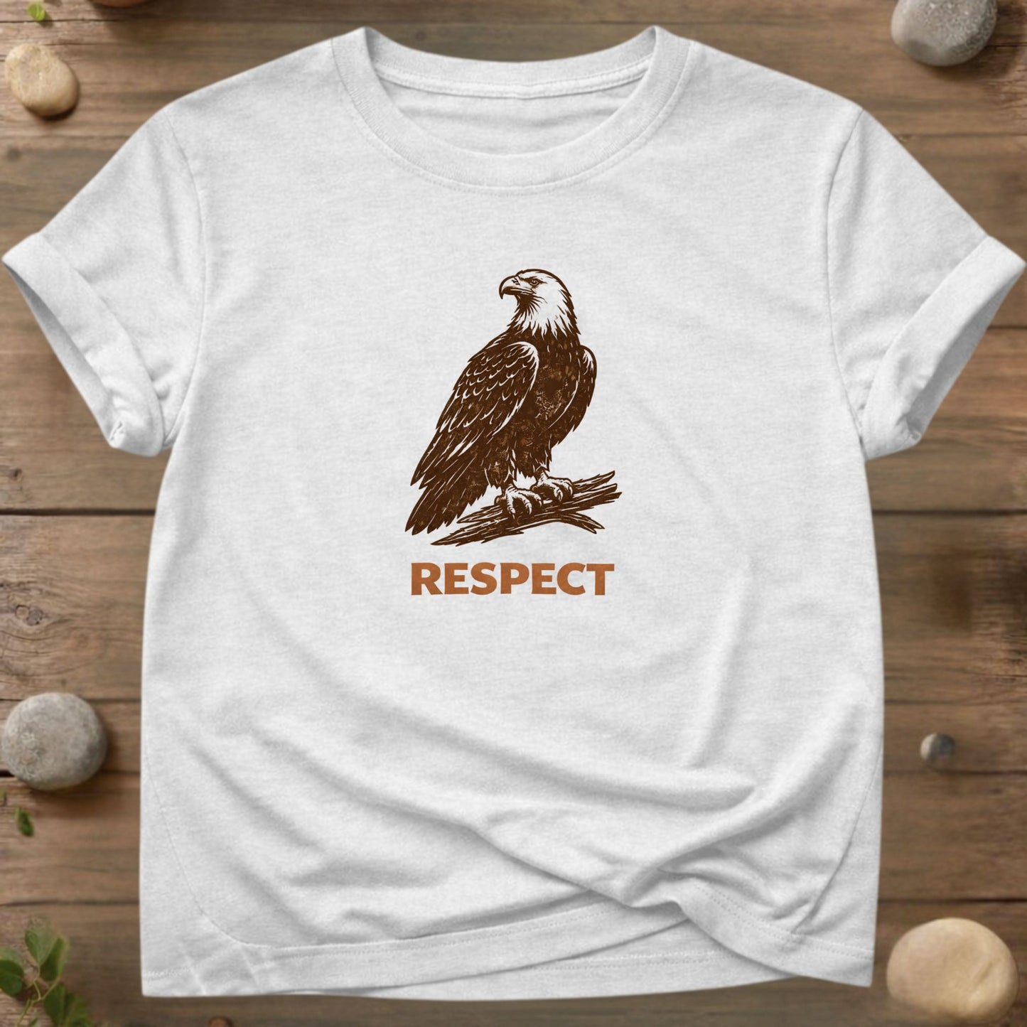 Respect – Eagle Spirit Minimal Design