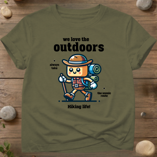 We Love The Outdoors T-shirt