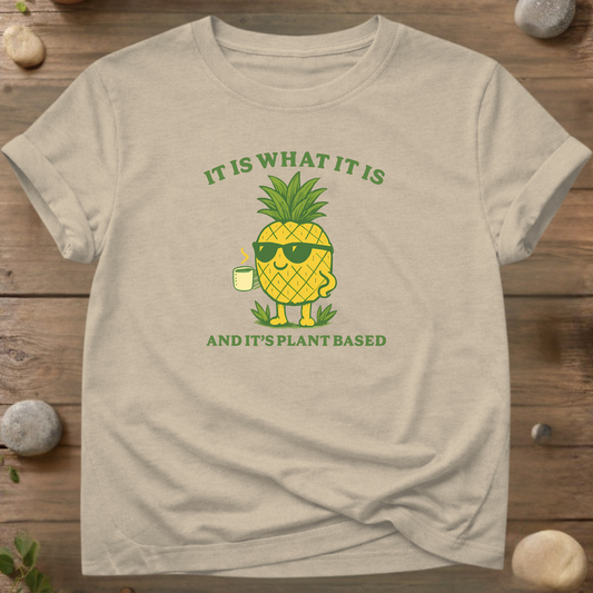 Pineapple Plant Based T-Shirt – Vegan Tee