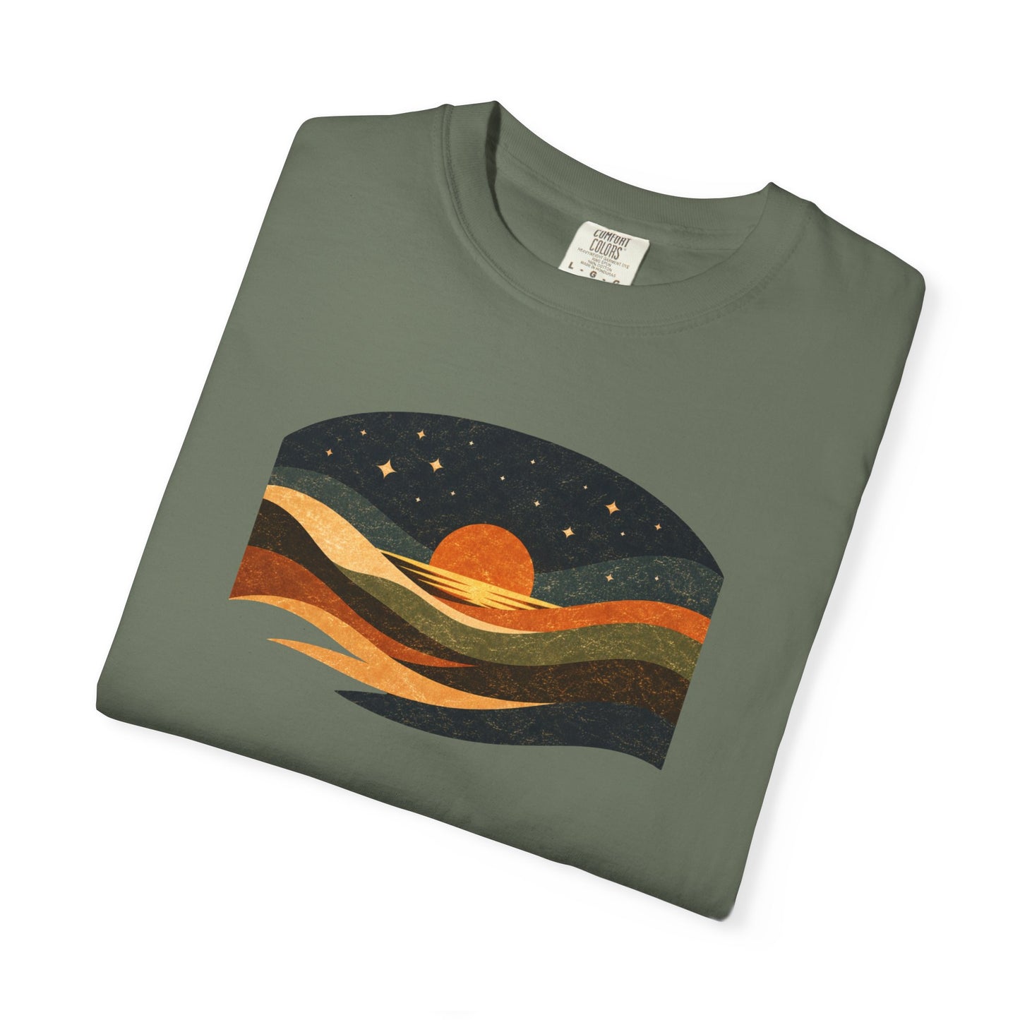 Retro Sunset Wave T-Shirt