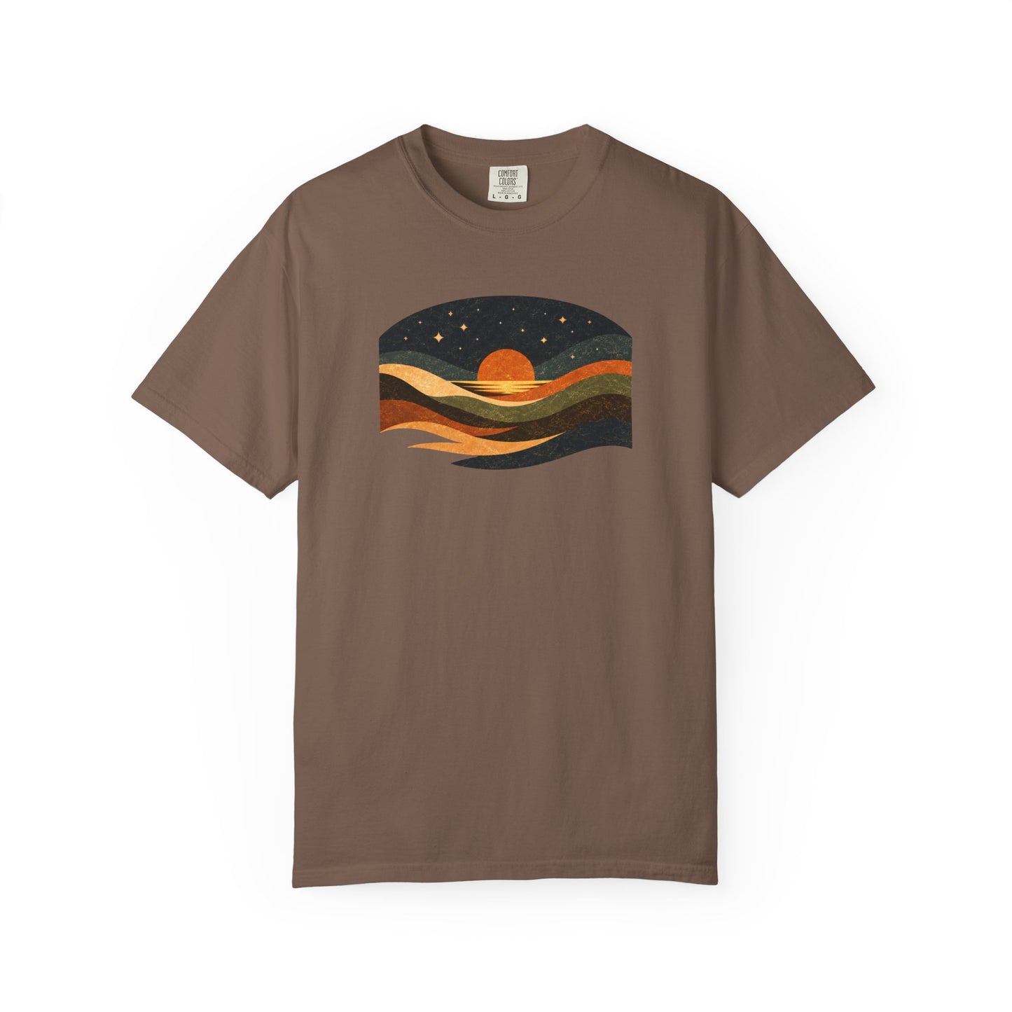 Retro Sunset Wave T-Shirt