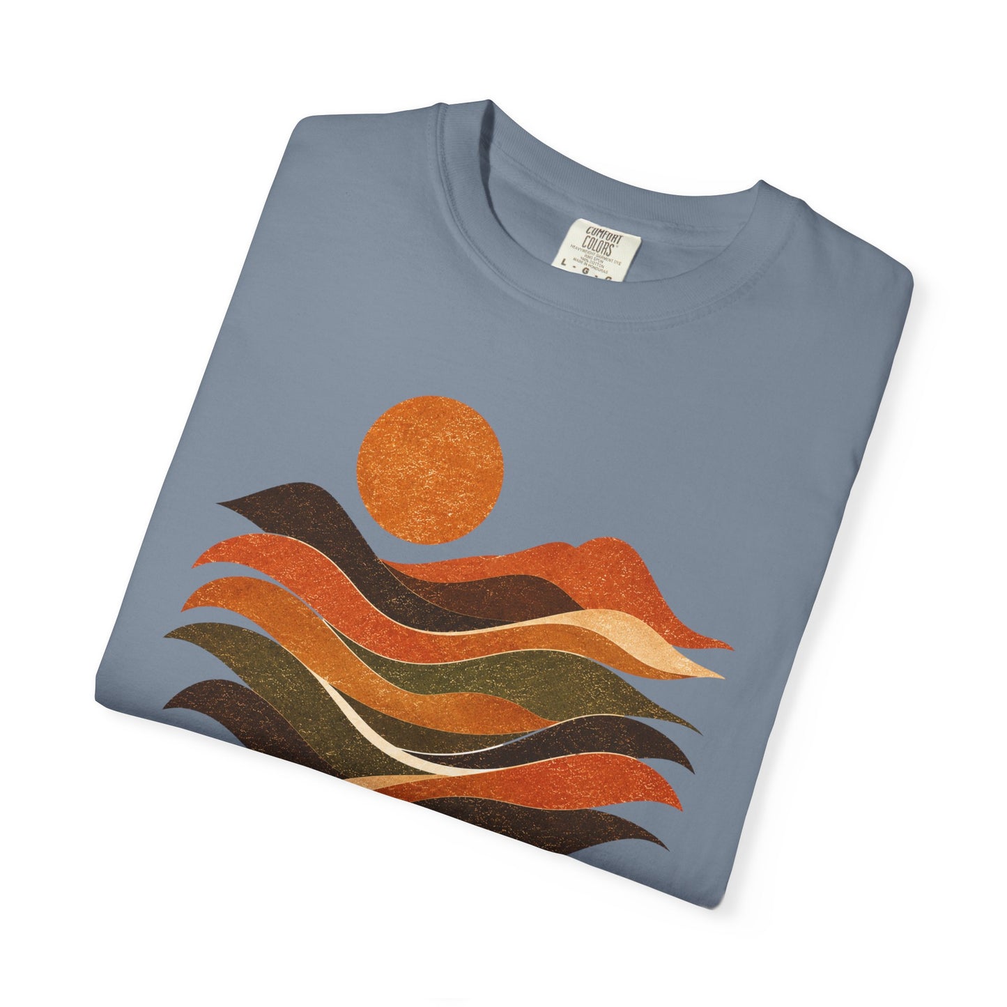 Retro Sunset Waves T-Shirt