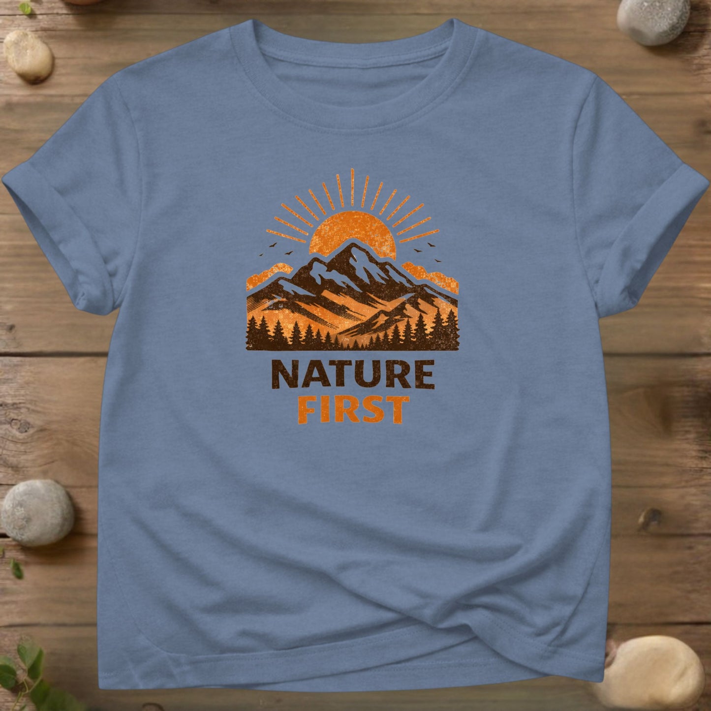 Nature First – Mountain Sunrise Statement Design