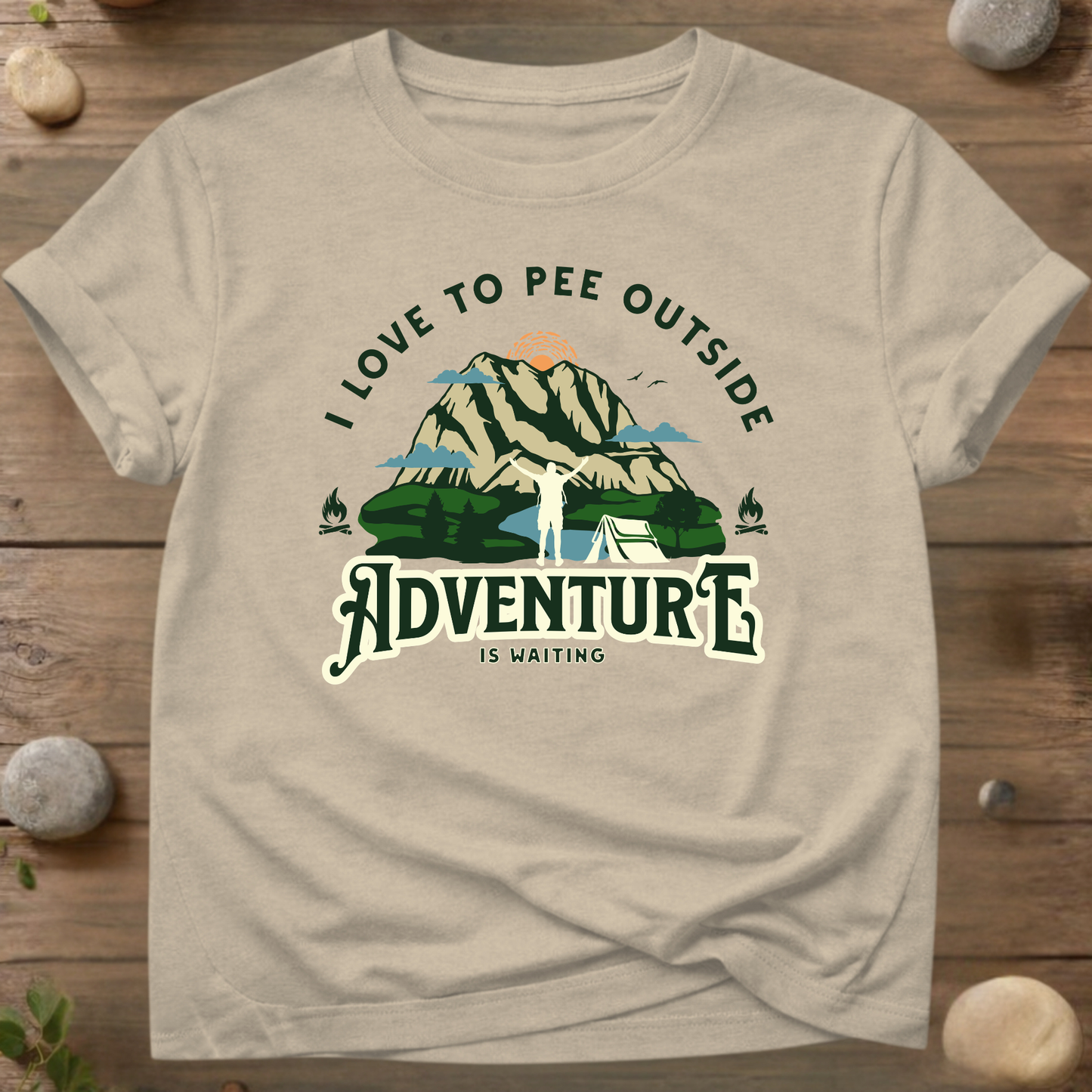 I Love To Pee Outside T-shirt