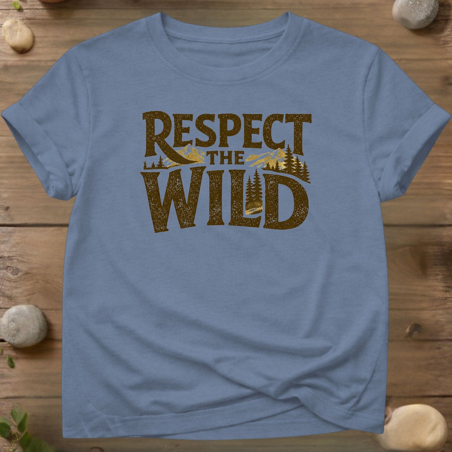 Respect the Wild – Classic Outdoor Statement Design  Product Description