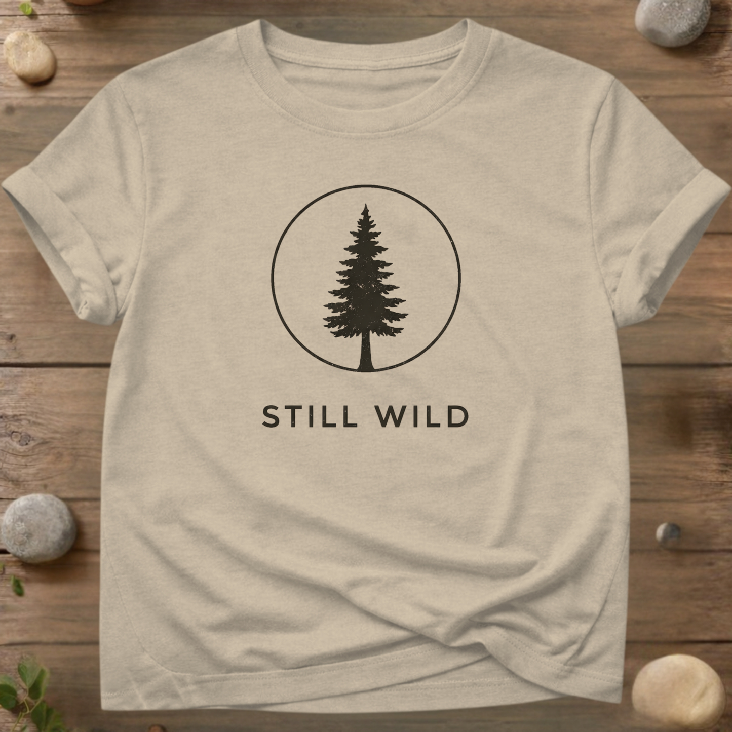 Still Wild | Minimal Nature T-Shirt