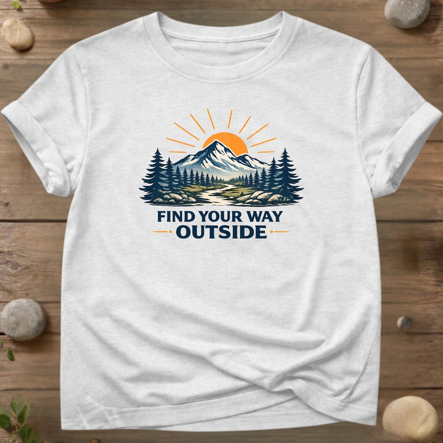 Find Your Way Outside Organic T-Shirt