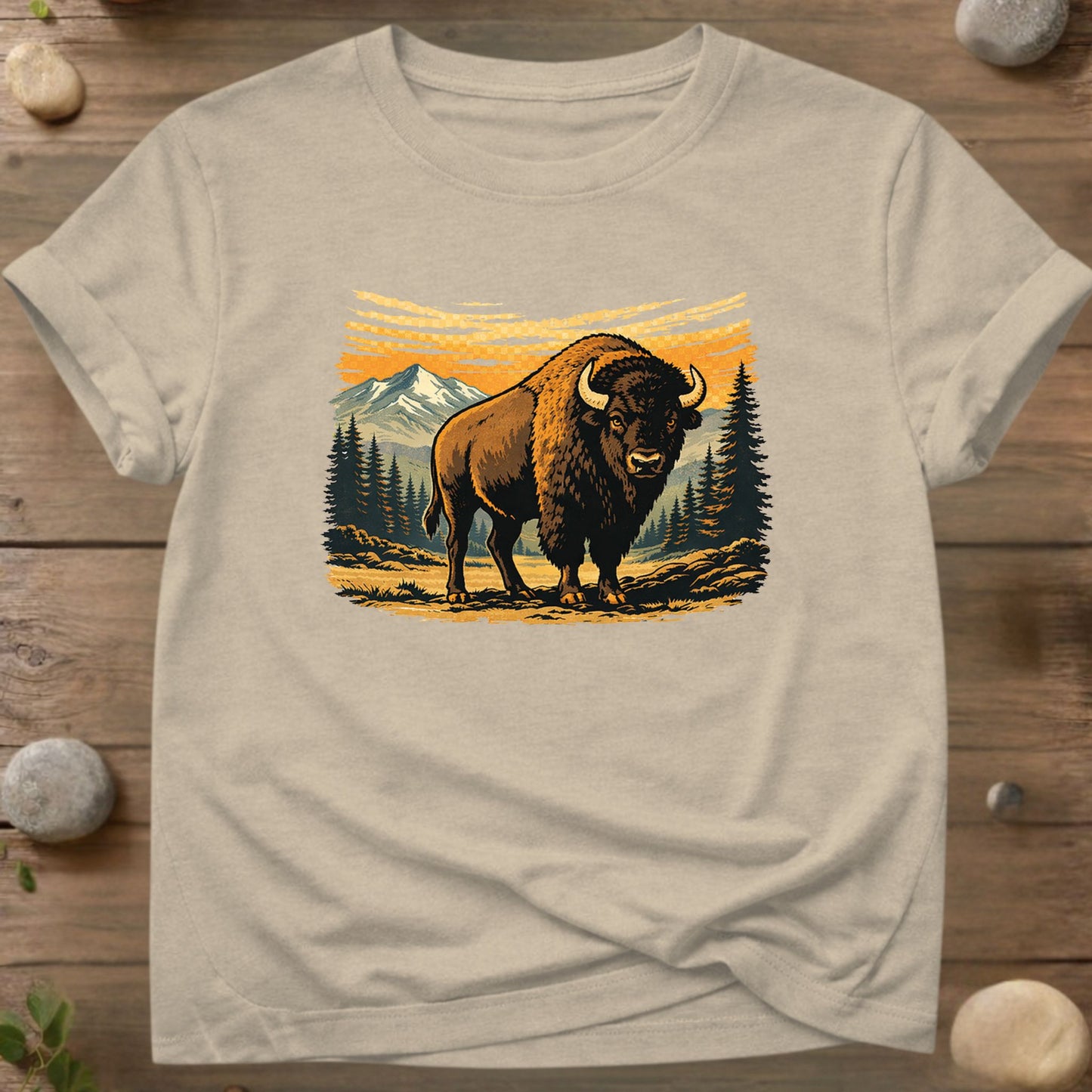 Guardian of the Plains – Wild Bison Design