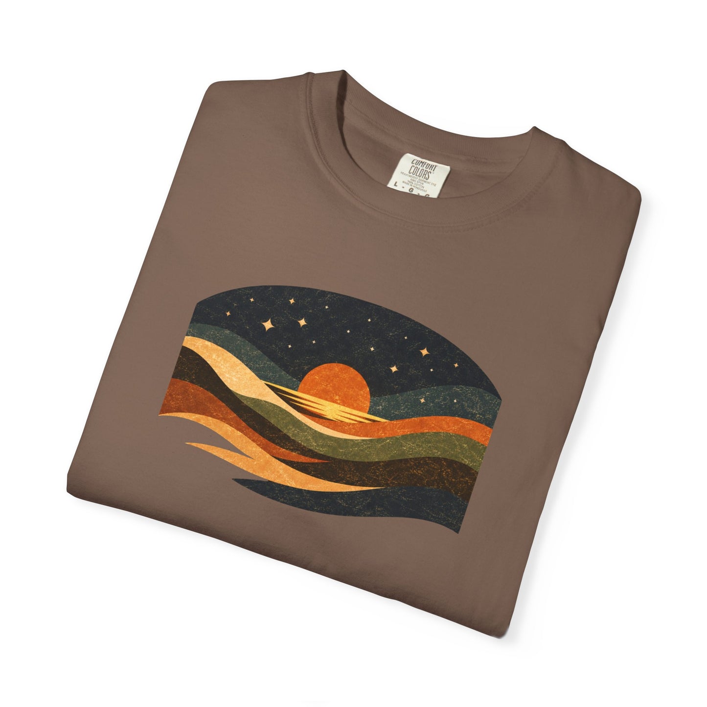 Retro Sunset Wave T-Shirt