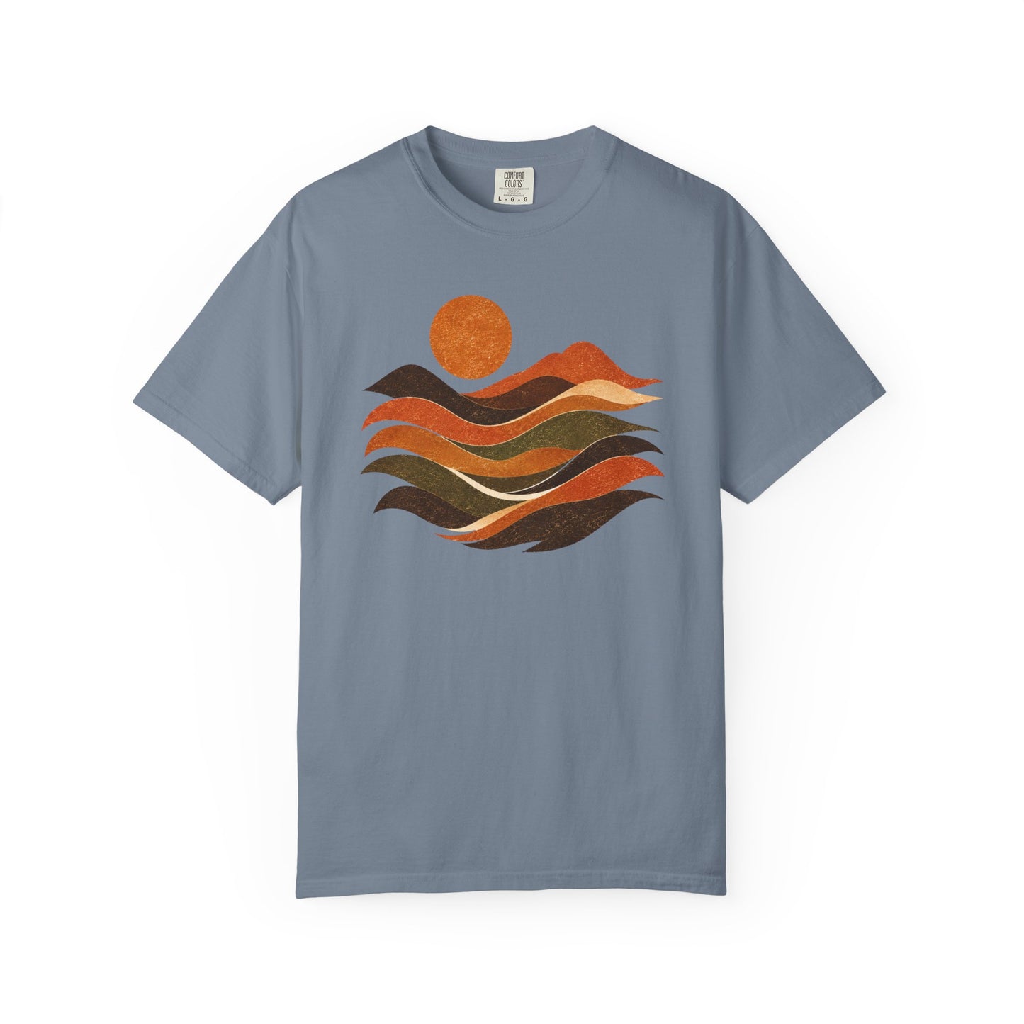 Retro Sunset Waves T-Shirt