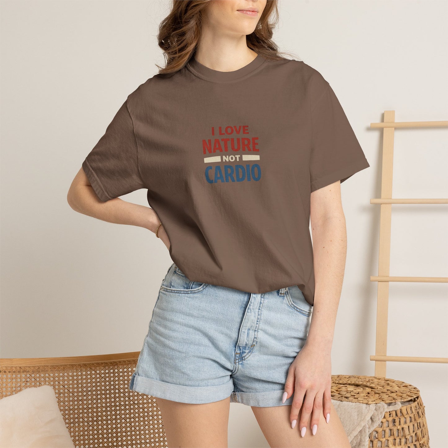 I Love Nature Not Cardio T-Shirt
