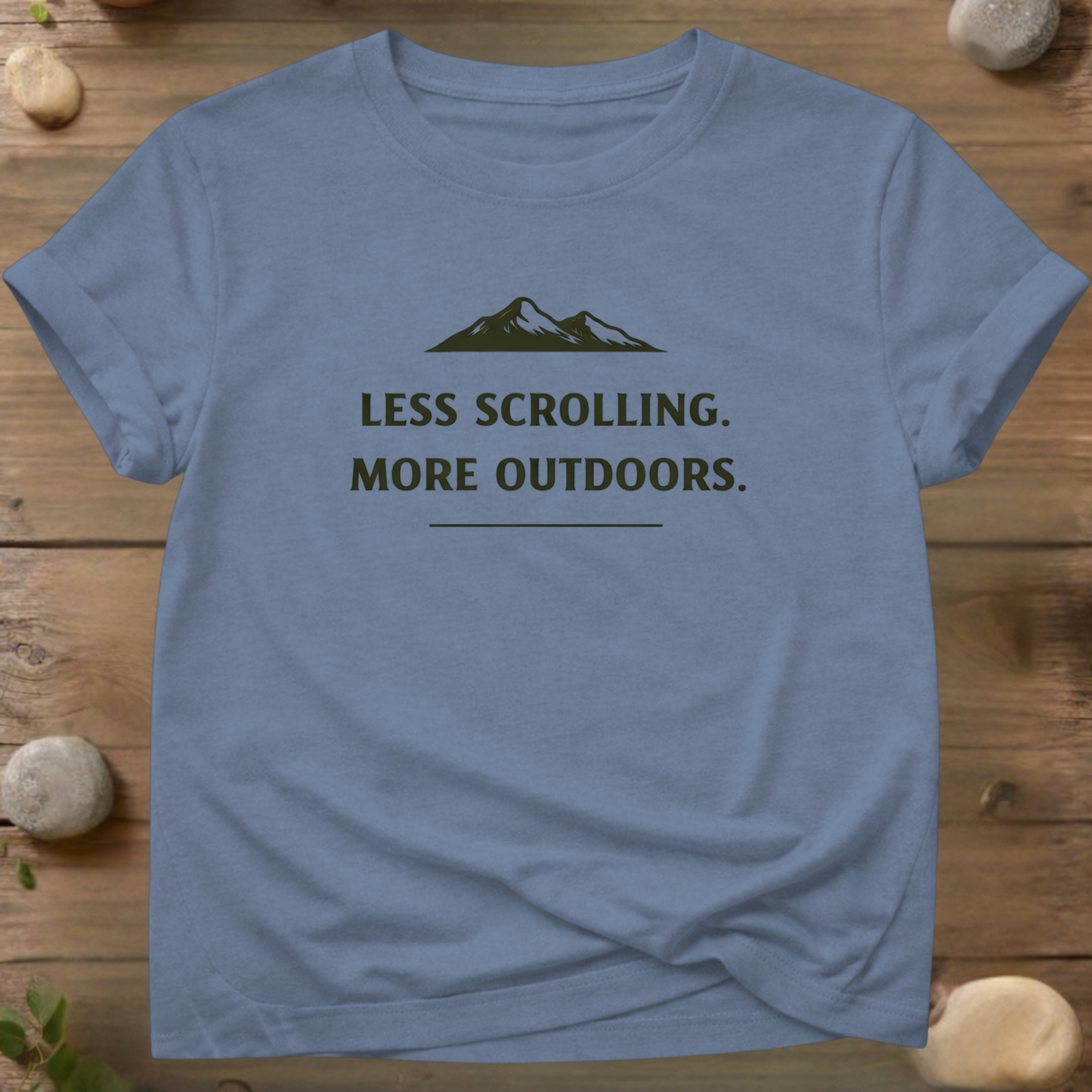 Less Scrolling More Outdoors T-Shirt